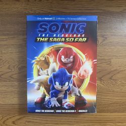 Sonic The Hedgehog: The Saga So Far (Walmart Exclusive) [2-Movies + TV Series Collection] DVD