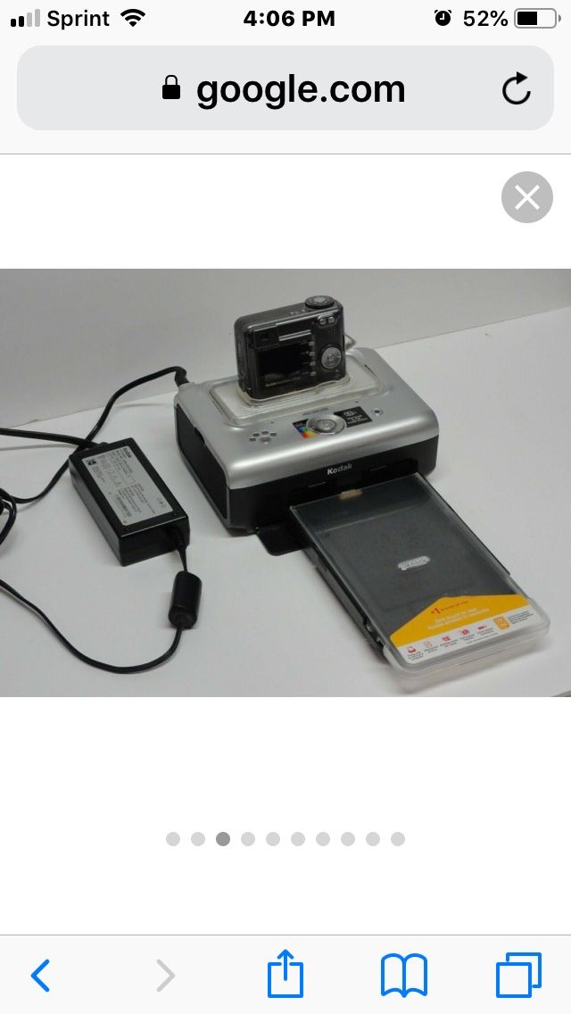 Kodak Easy Share With Dock Printer