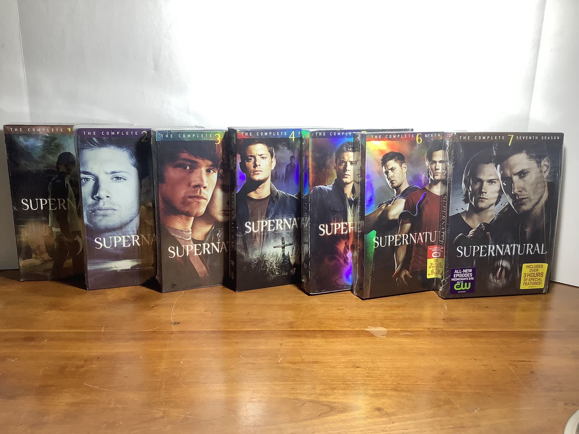 SUPERNATURAL DVD’S SEASONS 1-7 COMPLETE SET
