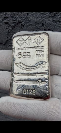 5 oz silver bar