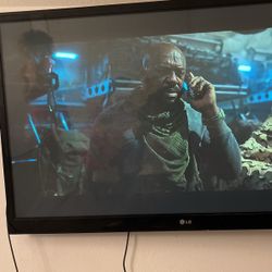 65 LG With Tv Mount 