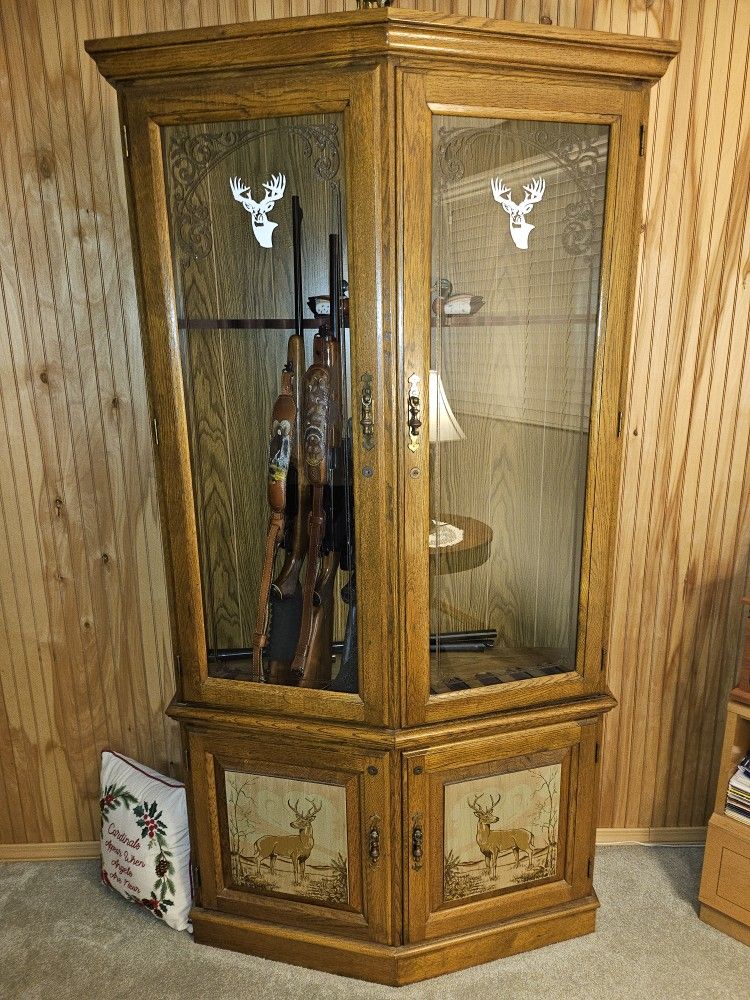 10 Gun Cabinet (Guns NOT INCLUDED