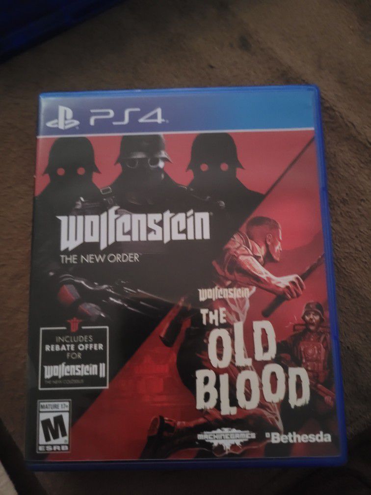 Wolfenstein Old Blood And New Order Ps4