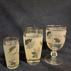 Vintage Bar Glasses Collection 