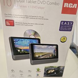 Rca 10inch Dual Protable DVD Tablet