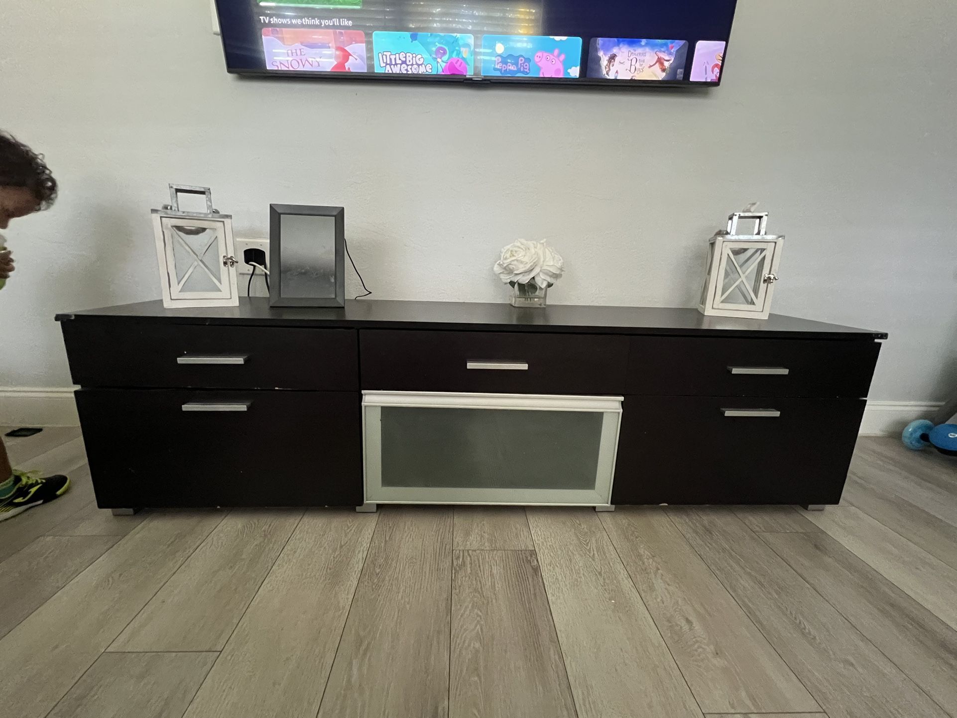 Brown Entertainment center