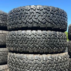 Set Of BFGoodrich 245/75R16LT All Terrain Tires 
