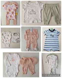 Carter's Easter Pajamas and Outfits NEW