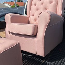 Pink Rocking Chair  Thumbnail