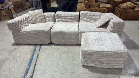 ❤️‍🔥 108'' Cloud Sectional Couches, Sofa for Living Room,