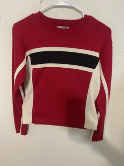 Red Long Sleeve Sweater - Size M- Needs to go ASAP