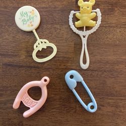 Vintage Baby Rattles.