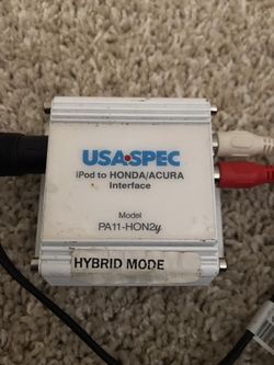 Honda/Acura interface using stock radio to headphone jack