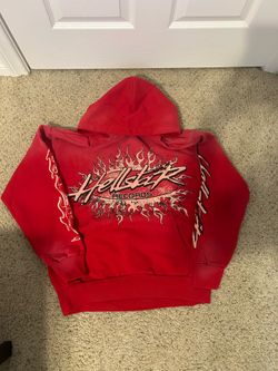 (BEST OFFER) Red hellstar hoodie