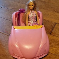 Barbie Car W Doll