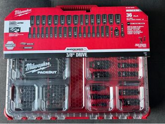 Milwaukee Packout 3/8in Socket Set Kit