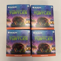 Magic The Gathering Ninja Turtle Pre Release Kit