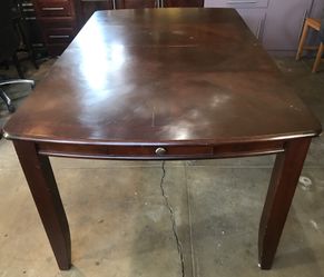 Beautifully Credited, Solid wood, Brown Dining Table