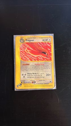 2002 Pidgeot Expedition Pokemon Card