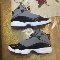 Size 8.5 Jordan 6 Rings 'Light Graphite'