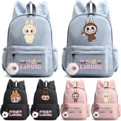 Labubu Backpack Student Teenager Back to School
