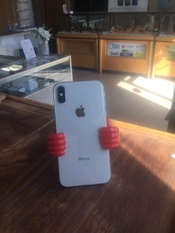 iPhone X silver iPhone 10