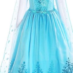 Elsa Dress And Hair 