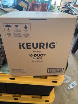 KEURIG MODEL K-DUO® BLACK