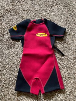Kids wet suit size 2/3