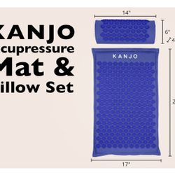 Kanjo Acupressure Mat & Pillow Set
