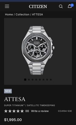 Brand New Release  Citizen Attesa
