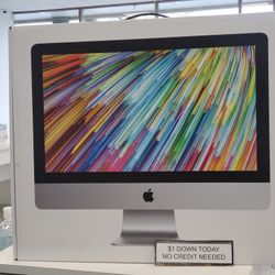 Apple IMac 21.5 2017 Desktop Computer Pay $1 DOWN AVAILABLE - NO CREDIT NEEDED
