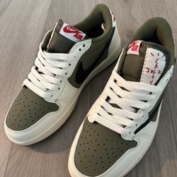Air Jordan 1 Retro Low OG SP Travis Scott Medium Olive