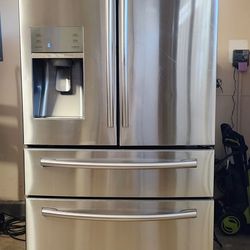 Samsung 4 doors stainless steel frenchdoor refrigerator