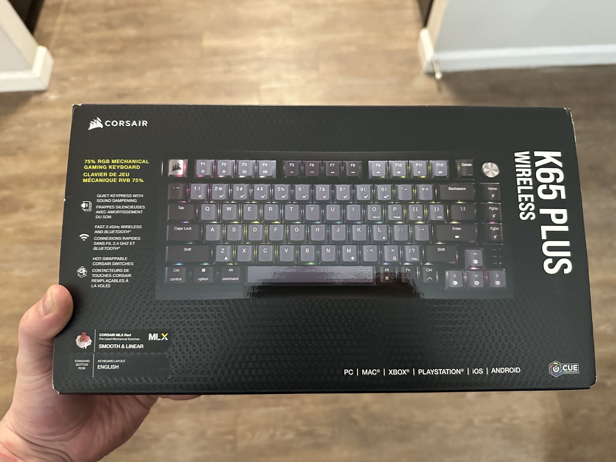 Corsair K65 Plus Wireless Keyboard