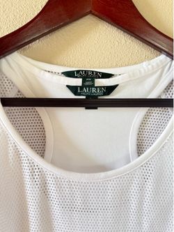 RALPH LAUREN 2 layers mesh shirt size PM