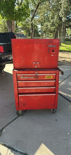 Snap on and Mac tools tool boxes