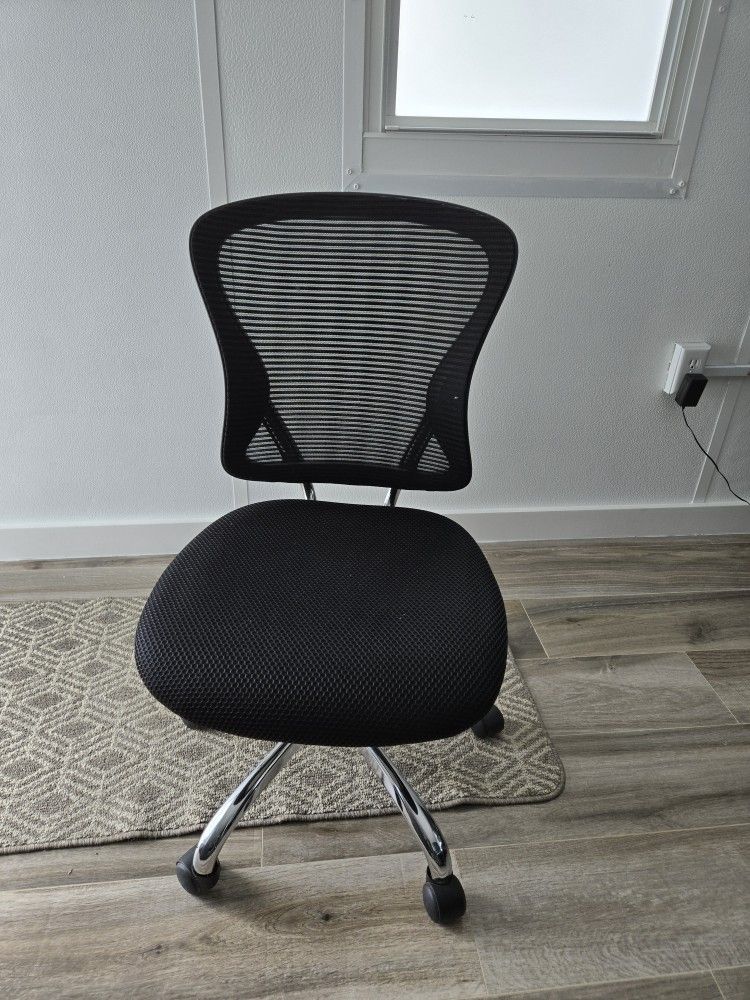 Office Chair No Arm Rest