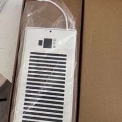 Register Booster Fan Fits 4" x 10" Register Holes, Smart Control Heating Cooling