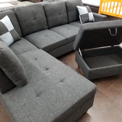 Grey Sectional 