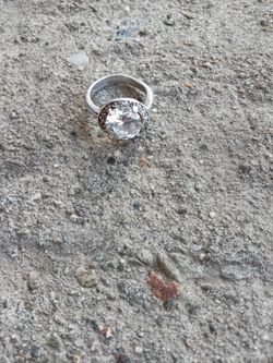 Silver Ring size 6 or 7