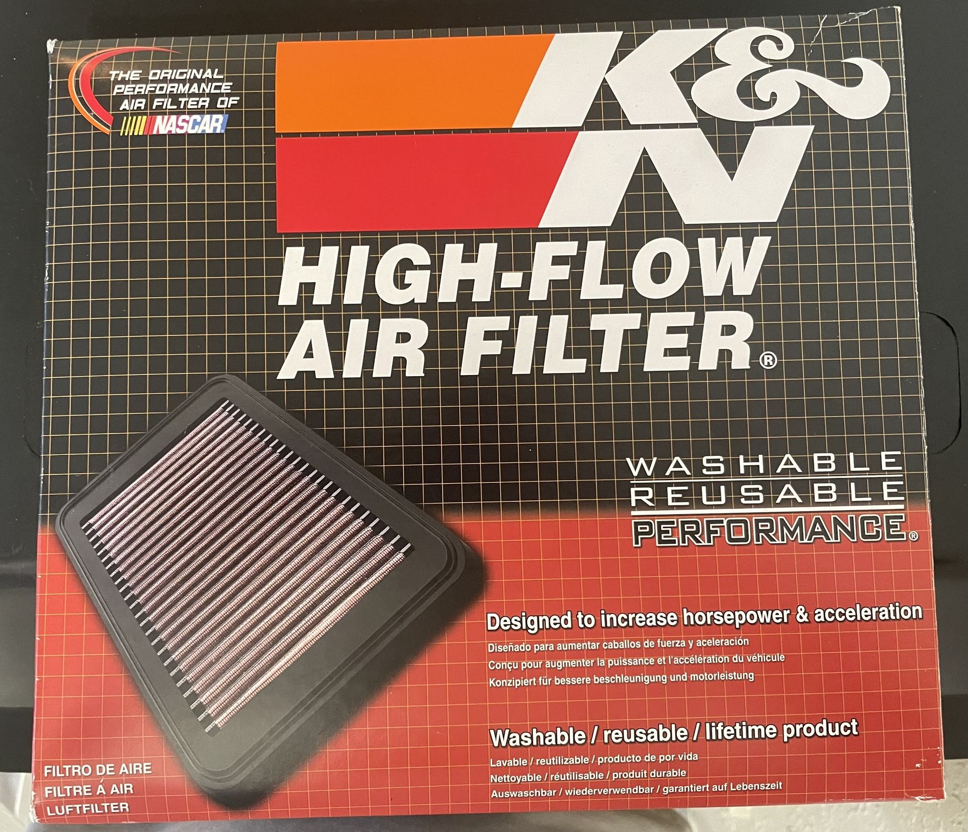 K & N Air Filter Model 33-2457