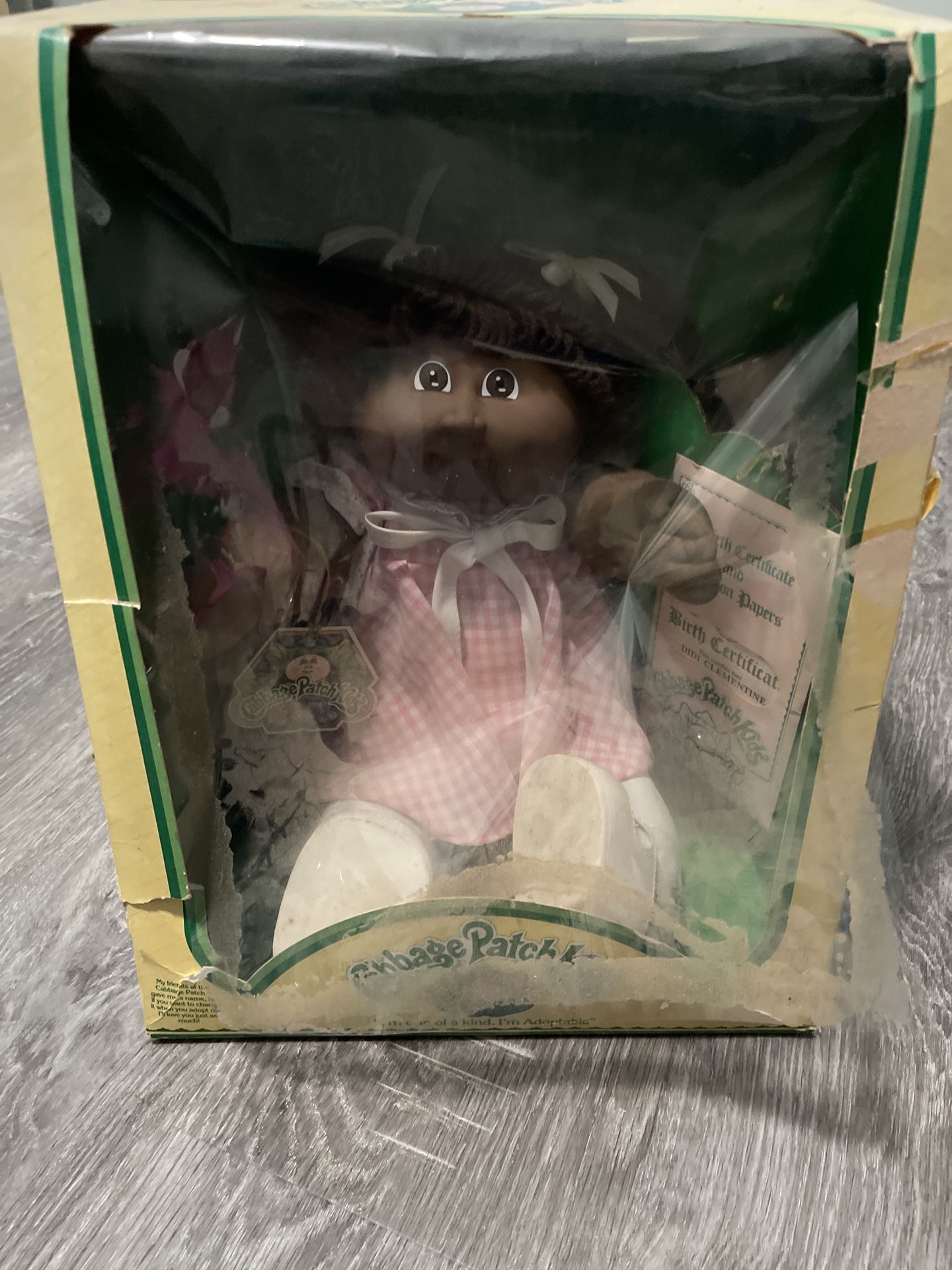 Vintage Cabbage Patch Doll Didi Clementine 
