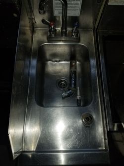 Glastender DHSB-12 Underbar Hand Sink Unit