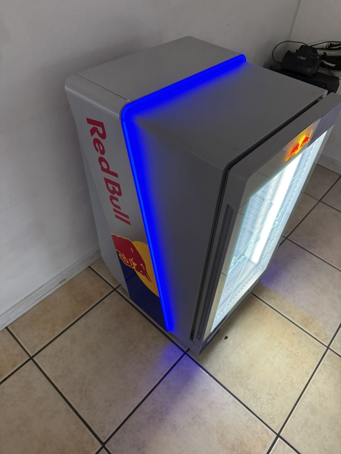 Brand New Red Bull  Fridge 