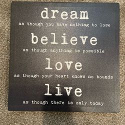 Cute decorative signs