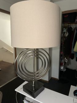 Brushed Nickel Table Lamp
