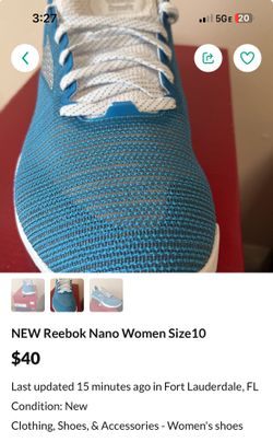 NEW REEBOK NANO WOMAN SIZE 10