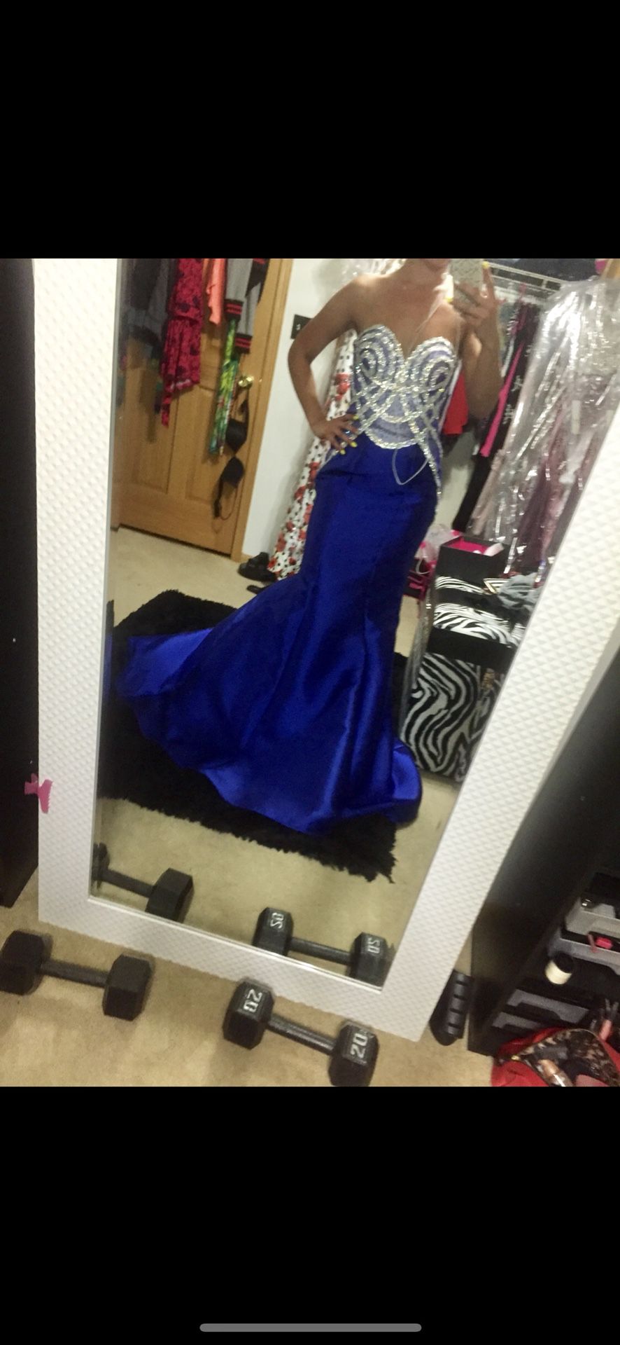 Royal Blue Prom Dress!!