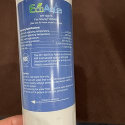 EcoAqua EFF-6007A Refrigerator Water Filter Maytag KitchenAid Kenmore New Sealed